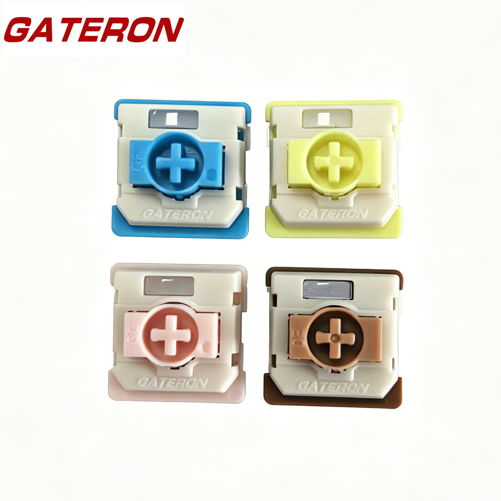 Keyboard Gaming Transparent - GATERON KS-33 Low Profile 2.0 Chocolate