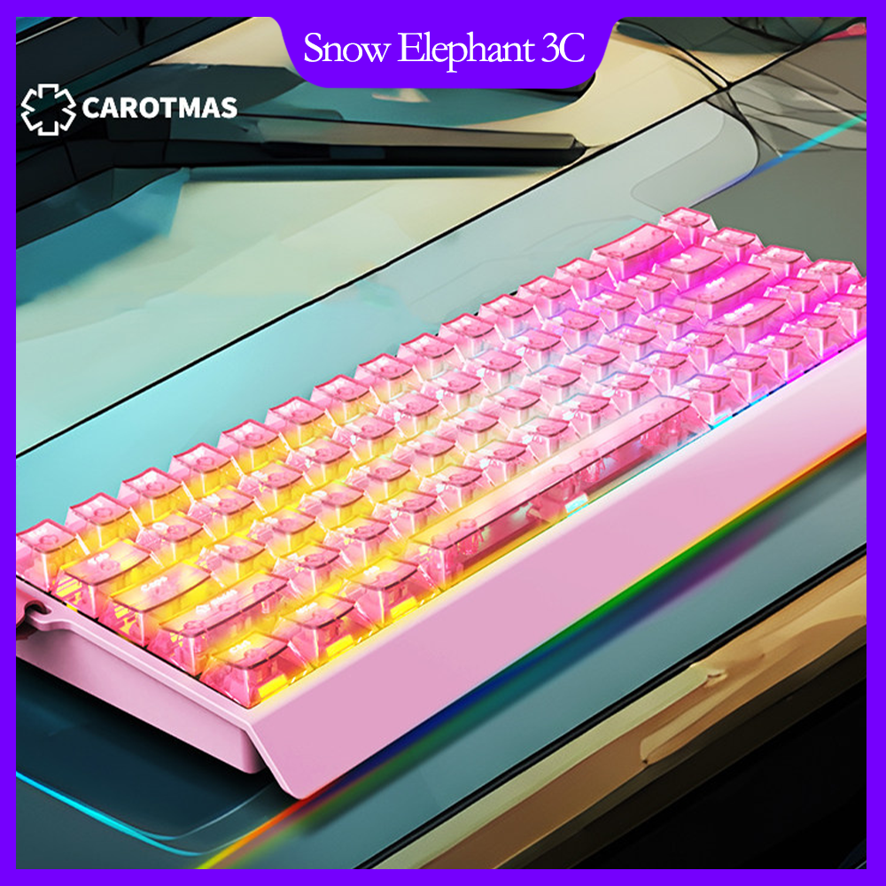 Gaming Keyboard Hall Effect Switches - CAROTMAS Mercury68 Gaming Keyboard 68 Key