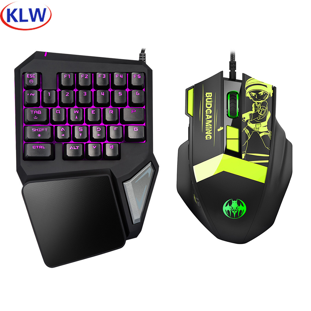 Gaming Keyboard Budget - T9 pro Left-Hand Programmable Wired Keypad
