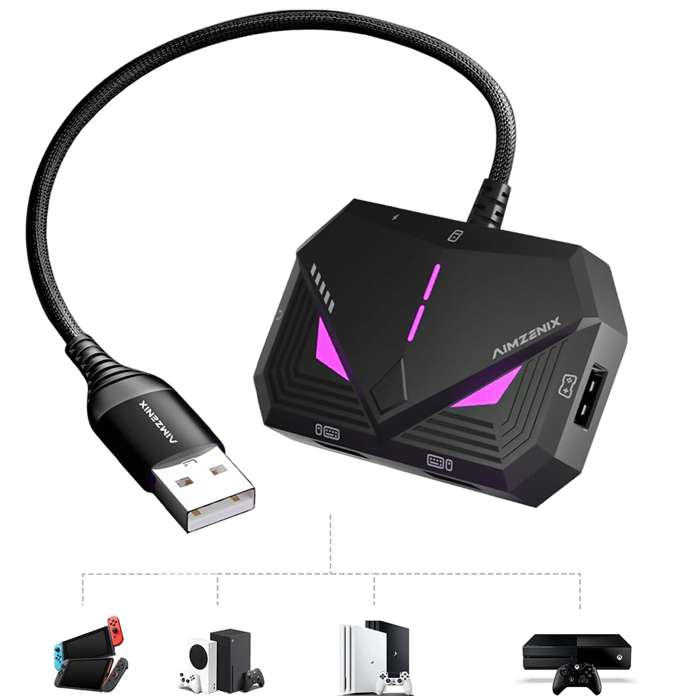 Gaming Keyboard And Mouse For Xbox - Keyboard Mouse Adapter for Xbox One,