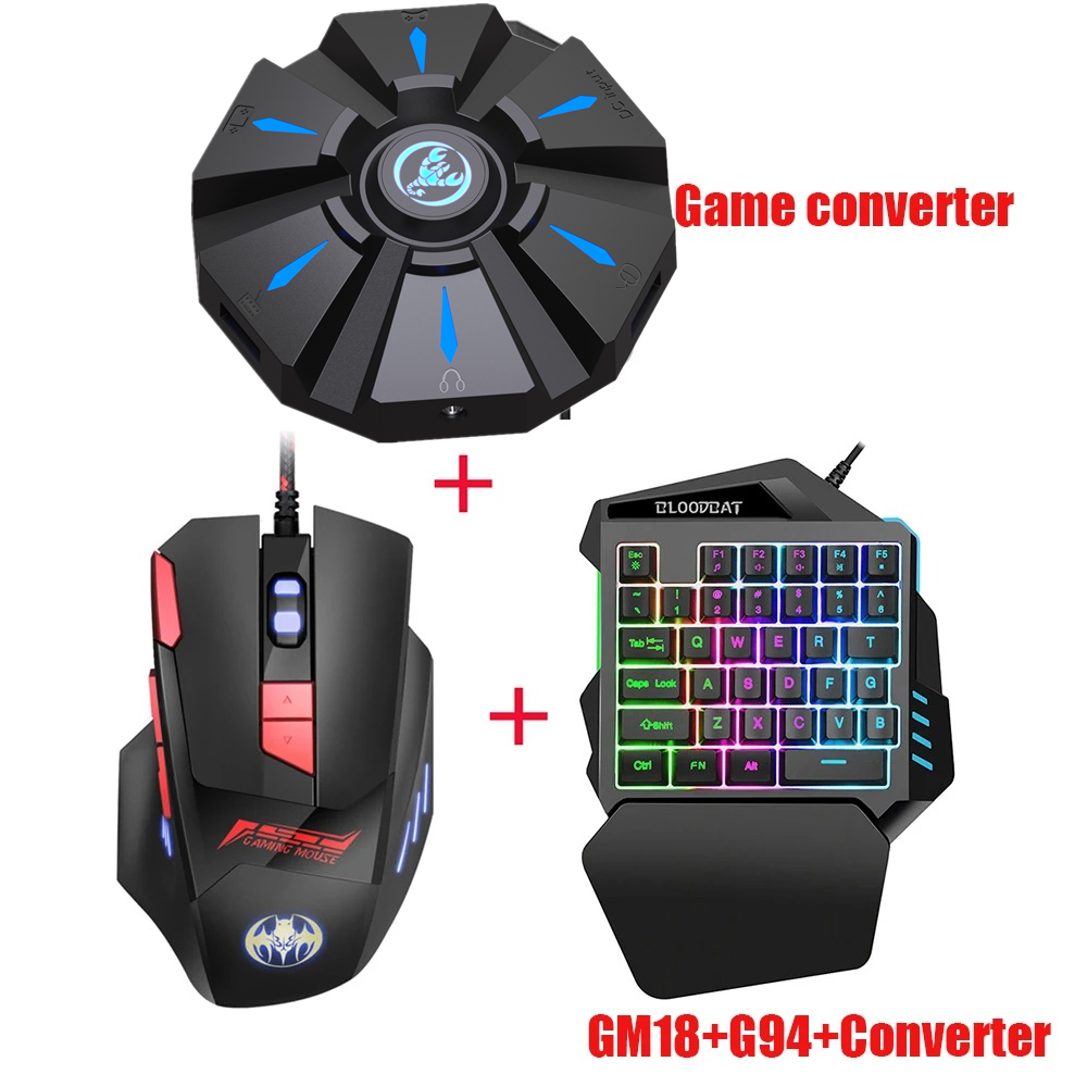 One-Handed RGB Gaming Keyboard - Gaming Keyboard And Mouse For Xbox avaliação e preço