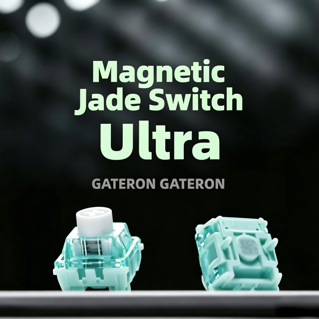 GATERON Magnetic Jade Ultra Sw - Gaming Keyboard Hall Effect Switches avaliação e preço