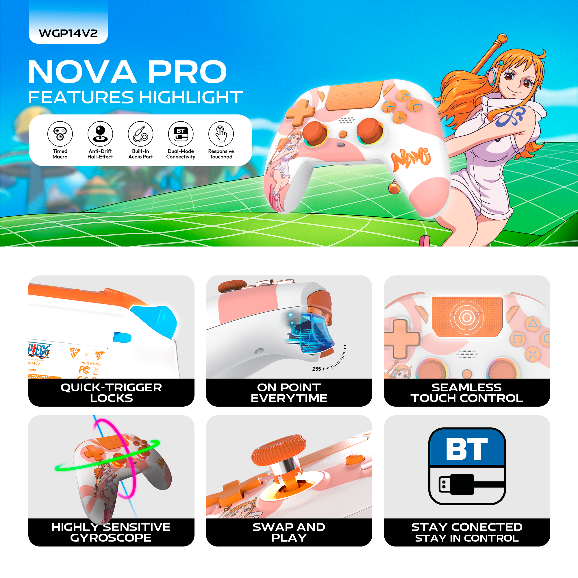 FANTECH NOVA PRO WGP14V2 Wirel - Gaming Keyboard Hall Effect avaliação e preço
