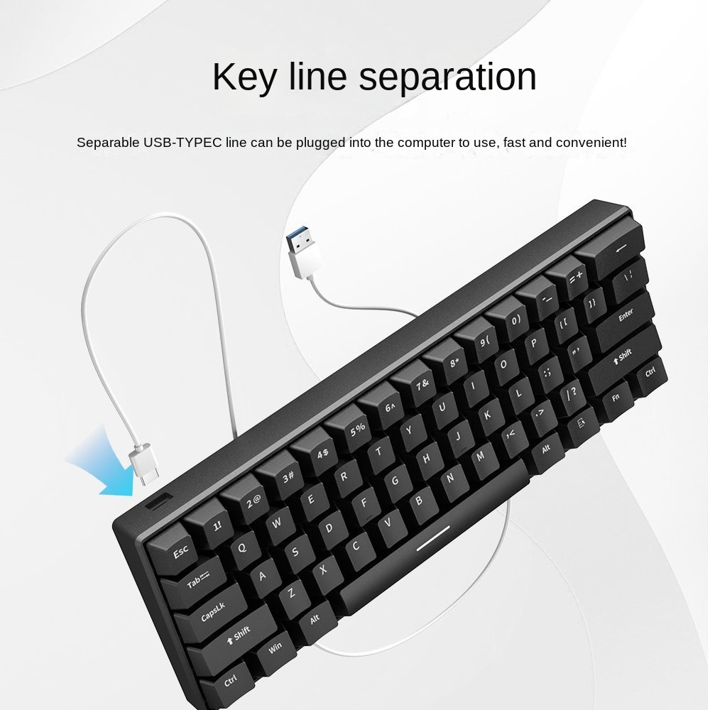 Gaming Keyboard White Mechanic - Gaming Keyboard Budget avaliação e preço
