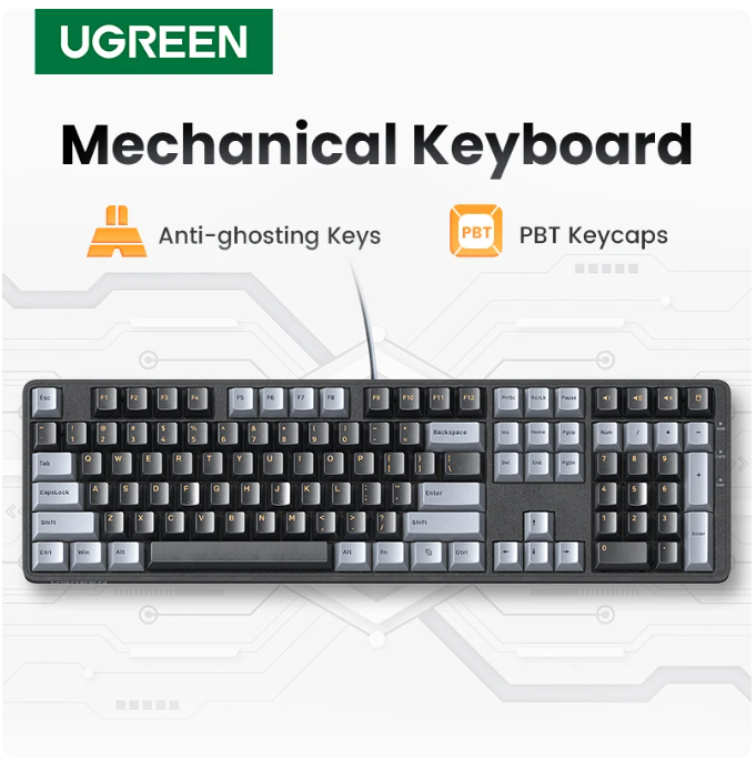 UGREEN Keyboard Mechanical Wir - Gaming Keyboard Mechanical avaliação e preço