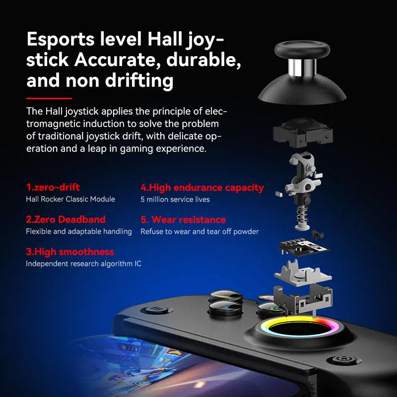 BSP D8 PRO Stretching Game Con - Gaming Keyboard Hall Effect avaliação e preço