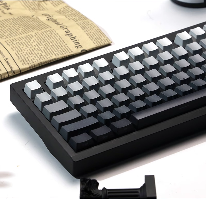 Gradient Gray Side Printed Shi - Gaming Keyboard No Rgb avaliação e preço