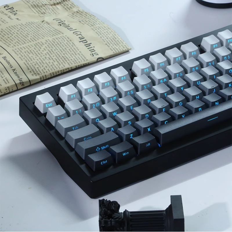 Gradient Gray Side Printed Shi - Gaming Keyboard No Rgb avaliação e preço