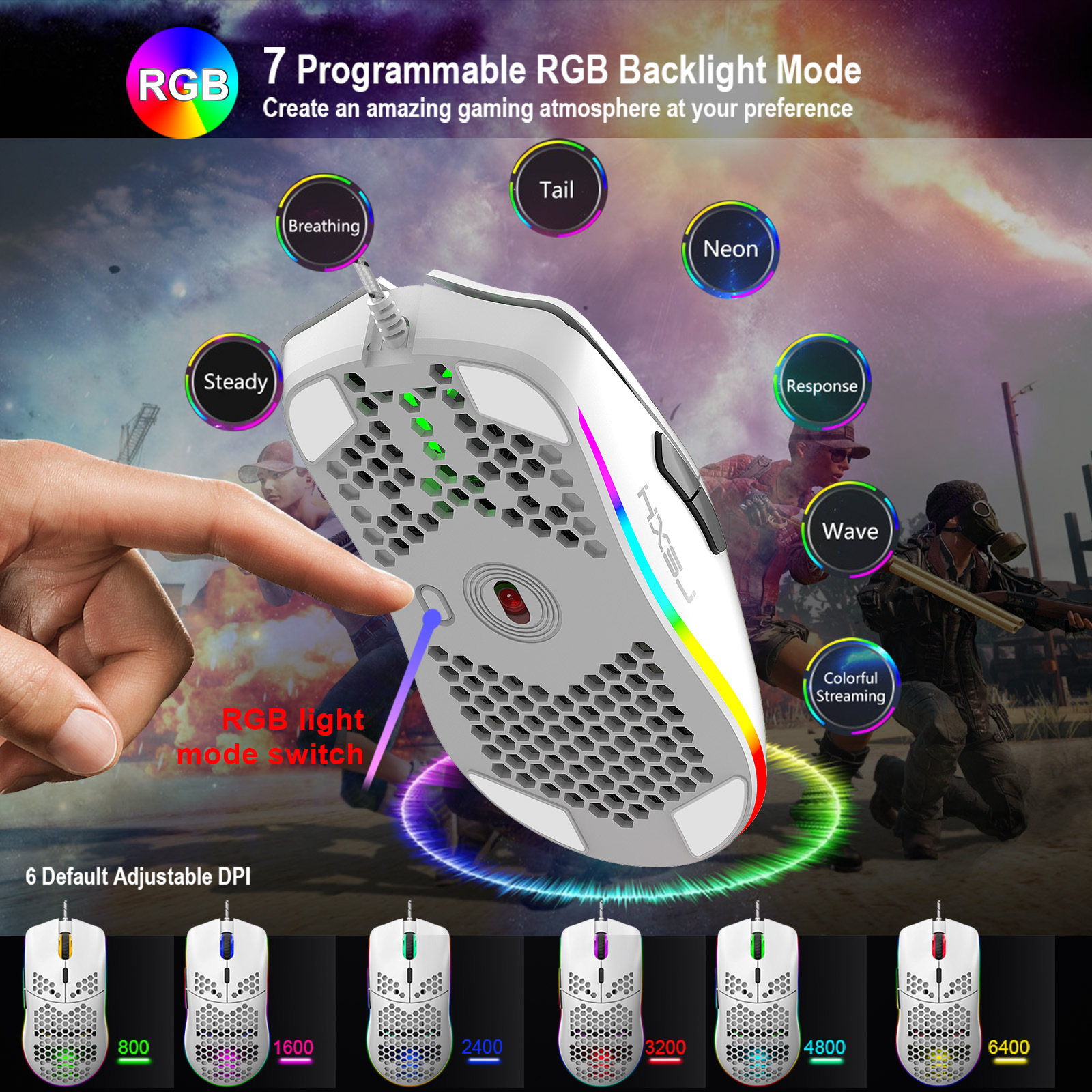 Keyboard and Mouse 68key Wired - Gaming Keyboard Mouse Set avaliação e preço