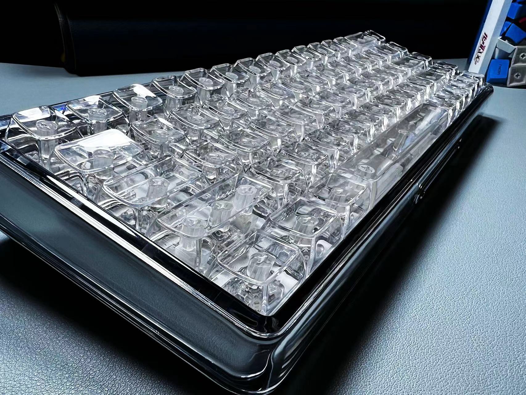 132 Keys Crystal Transparent K - Keyboard Gaming Transparent avaliação e preço