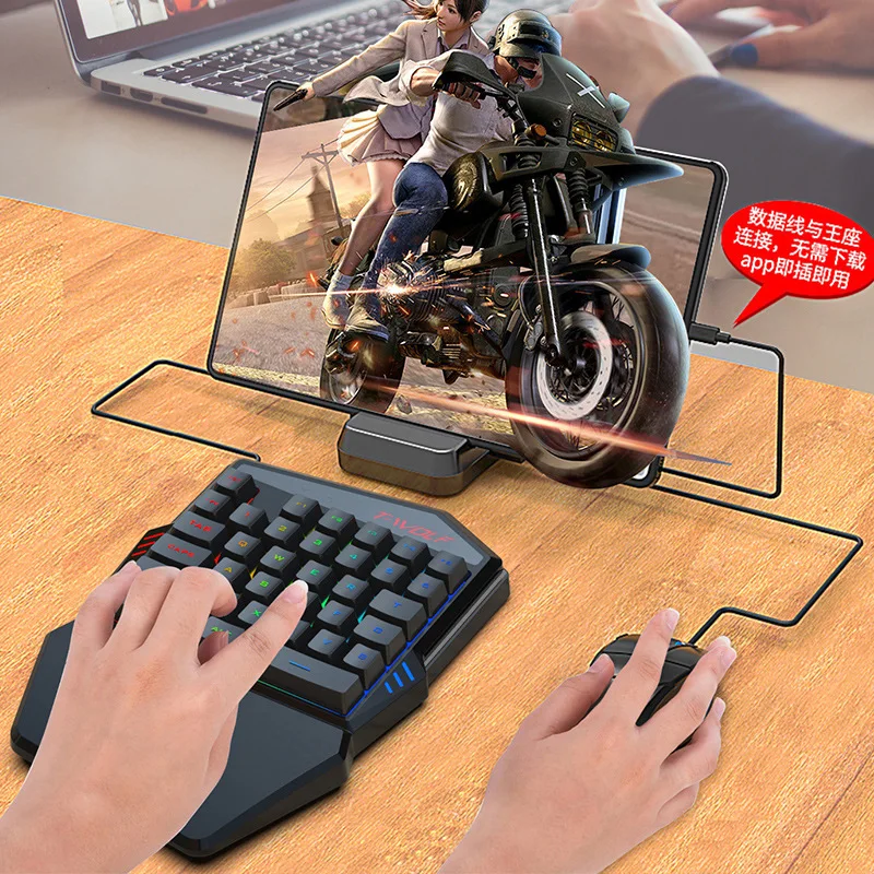T-WOLF TF900 One Handed Keyboa - Gaming Keyboard Mobile avaliação e preço