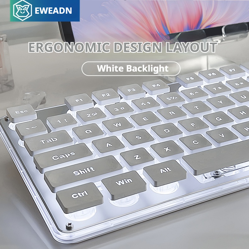 EWEADN V3 wireless Silent Offi - Gaming Keyboard Mouse Wireless avaliação e preço