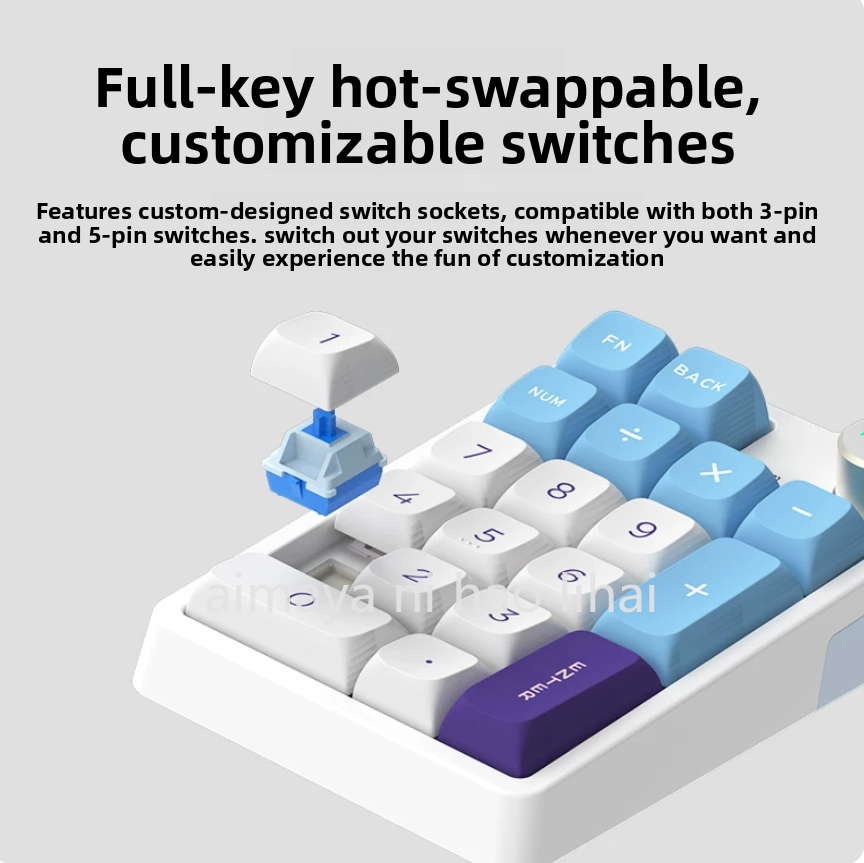 Kzzi K20 Mini Keypad Three Mod - Gaming Keyboard Bluetooth avaliação e preço