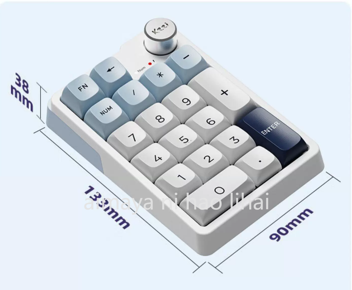 Kzzi K20 Mini Keypad Three Mod - Gaming Keyboard Bluetooth avaliação e preço