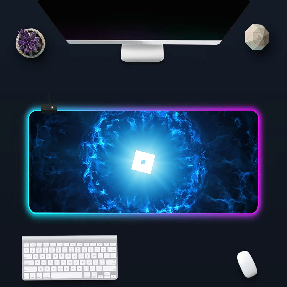 Hot game R-robloxs Cartoon RGB - Gaming Keyboard No Rgb avaliação e preço