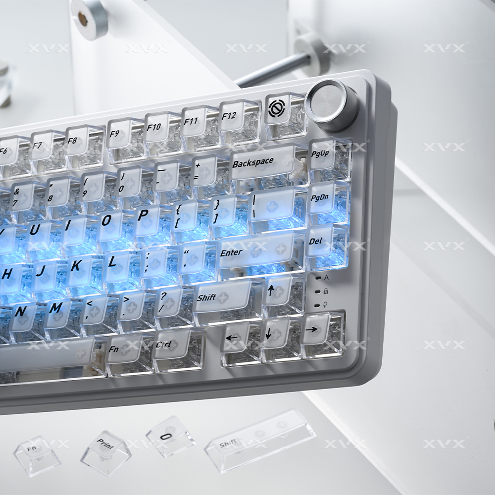 XVX Crystal Transparent Keycap - Gaming Keyboard No Rgb avaliação e preço