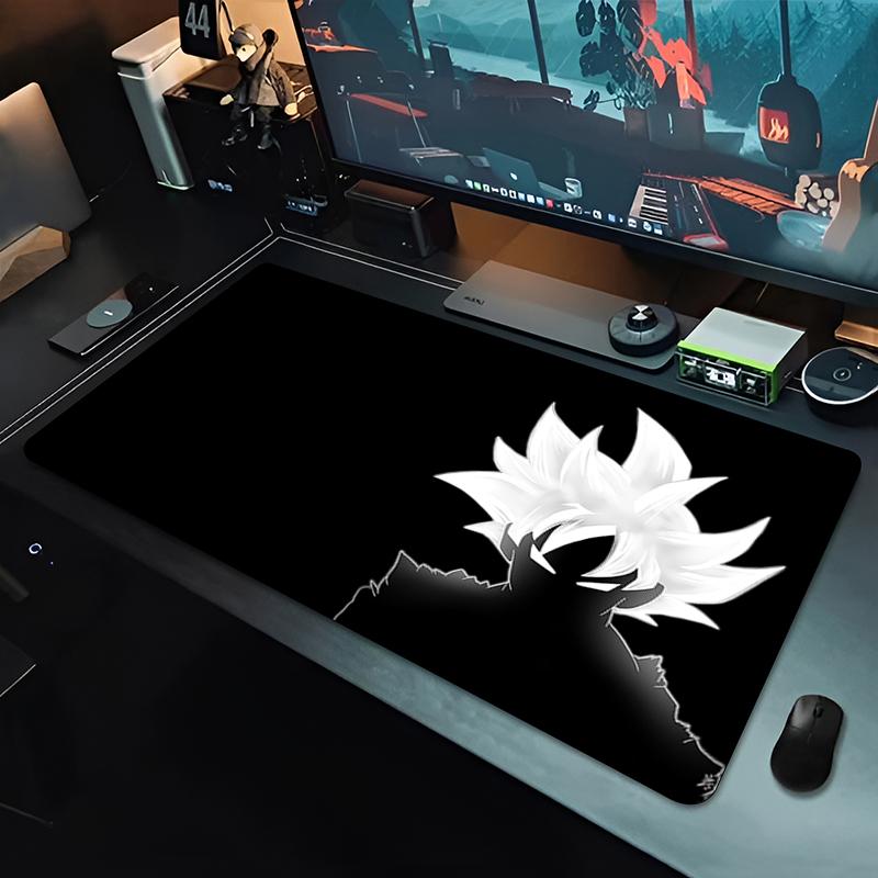 DBZ Black Anime Mouse Pad Drag - Gaming Keyboard En Mouse avaliação e preço