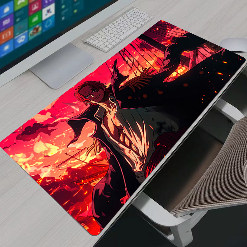 One Piece Shanks Mouse Pad Lar - Gaming Keyboard En Mouse avaliação e preço