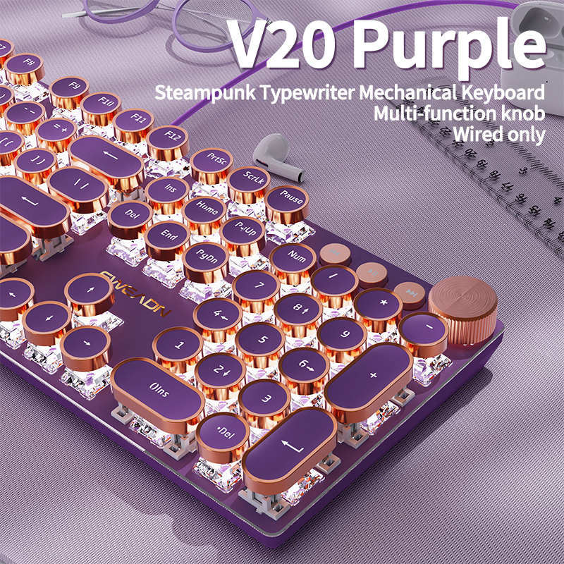 EWEADN Wired Mechanical Keyboa - Gaming Keyboard Mechanical avaliação e preço
