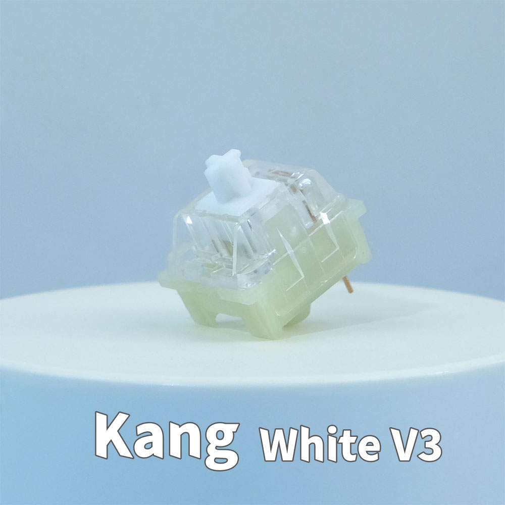 KTT Kang White V3 Switches Mec - Gaming Keyboard No Rgb avaliação e preço