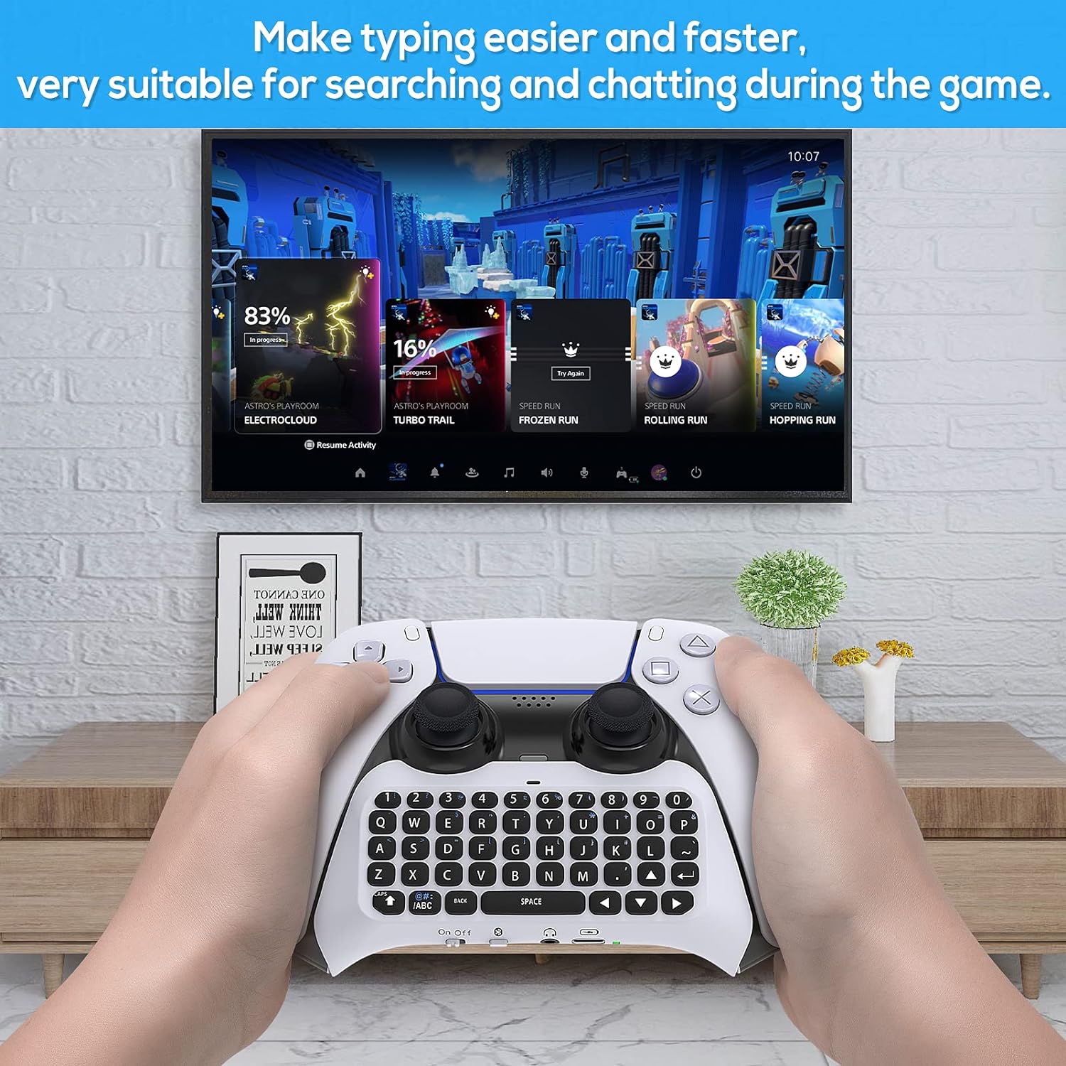 For PS5 Controller, Bluetooth  - Gaming Keyboard Bluetooth avaliação e preço