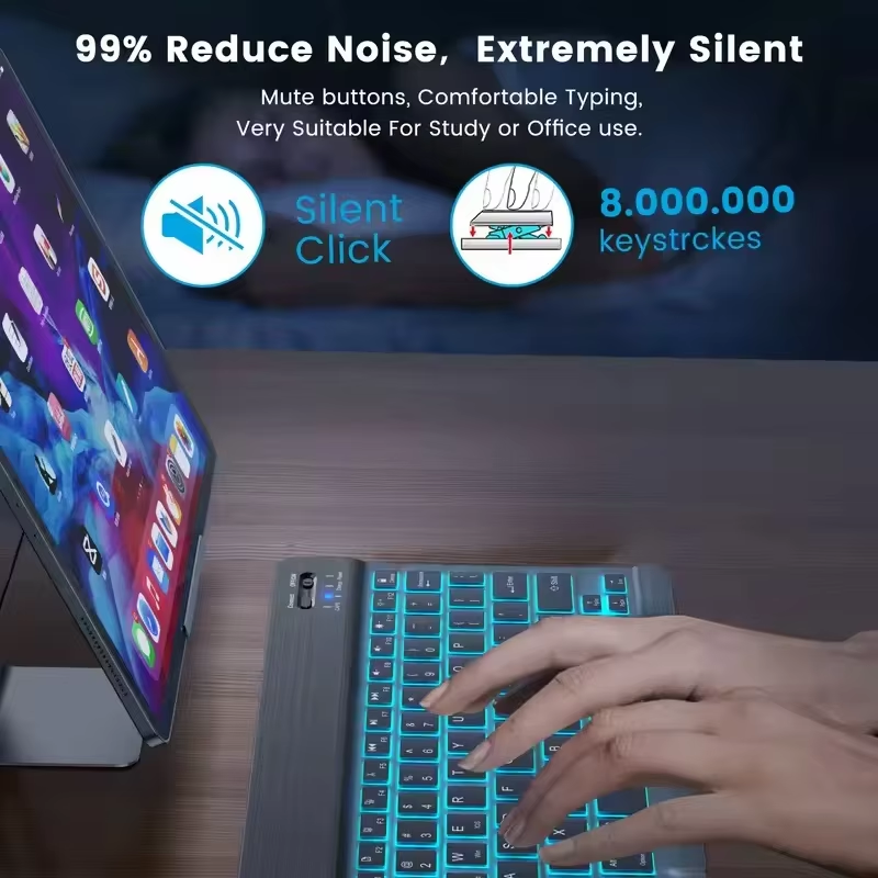 READ YYEAH RGB Backlit Bluetoo - Gaming Keyboard Bluetooth avaliação e preço