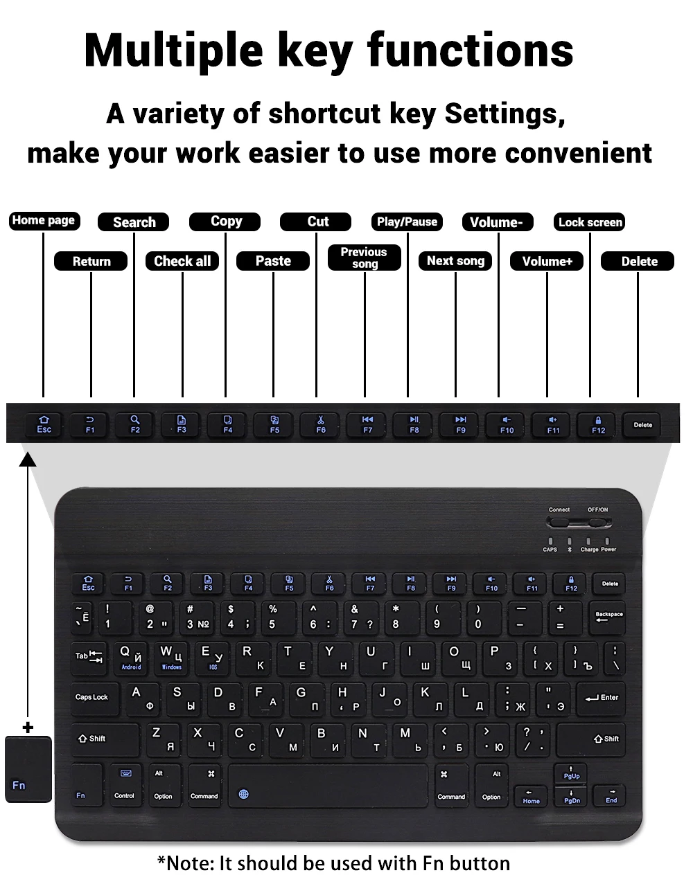READ YYEAH RGB Backlit Bluetoo - Gaming Keyboard Bluetooth avaliação e preço