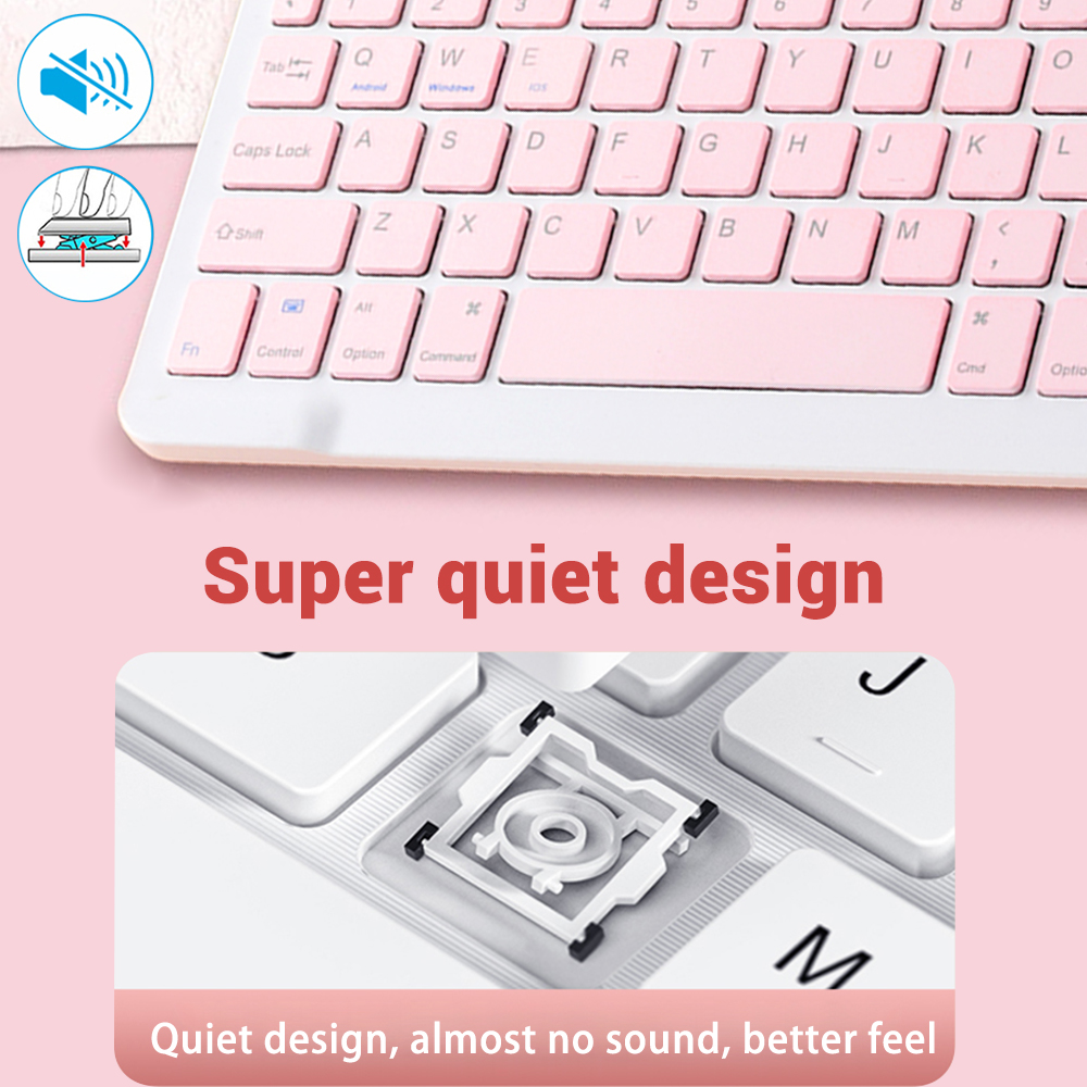 Mini Wireless Keyboard Bluetoo - Gaming Keyboard Mechanical Wireless avaliação e preço