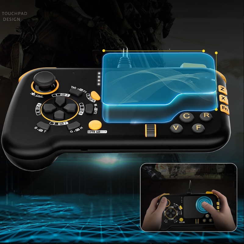 Wired USB Gaming Touchpad with - Gaming Keyboard And Mouse For Xbox avaliação e preço