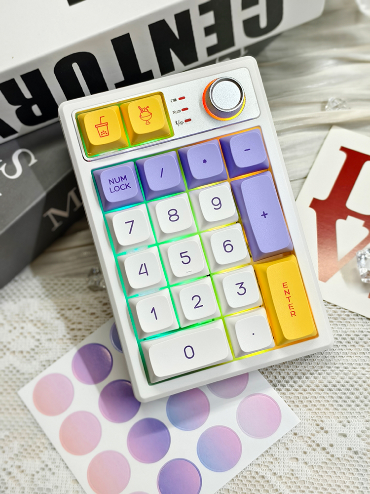 Tri Modes Bluetooth KEYCOOL Pr - Gaming Keyboard Number Pad avaliação e preço