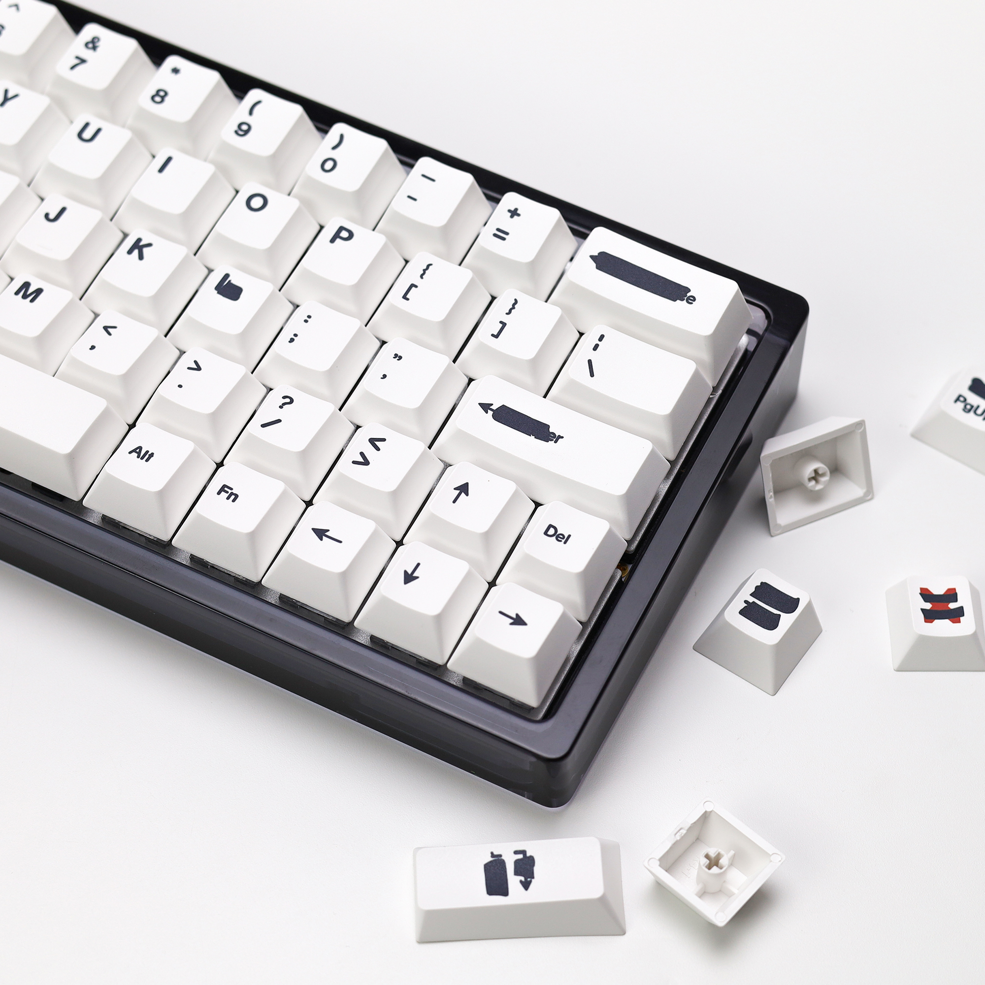 KBDiy Retro GMK Redacted Keyca - Gaming Keyboard Number Pad avaliação e preço