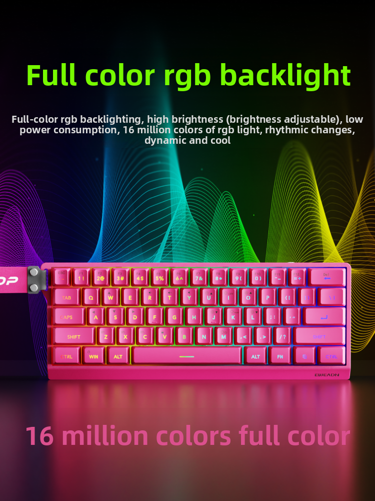 EWEADN F61 Wired Mechanical Ga - Gaming Keyboard Mouse Set avaliação e preço