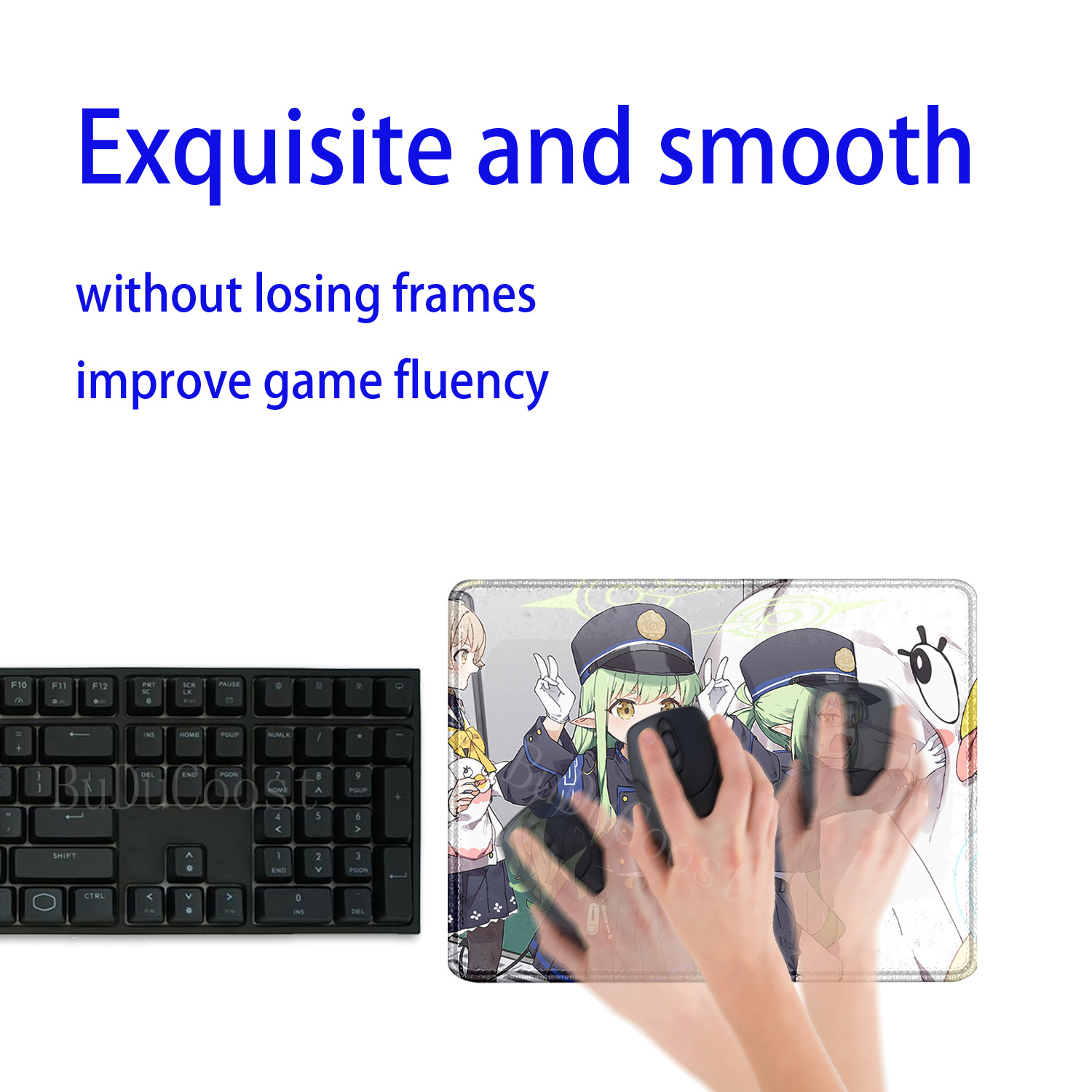 Tachibana nozomi Tachibana hik - Gaming Keyboard Blue avaliação e preço