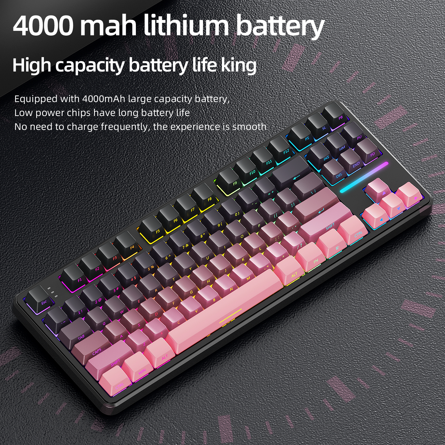 Attack Shark X87 Macro Drive G - Gaming Keyboard Bluetooth avaliação e preço