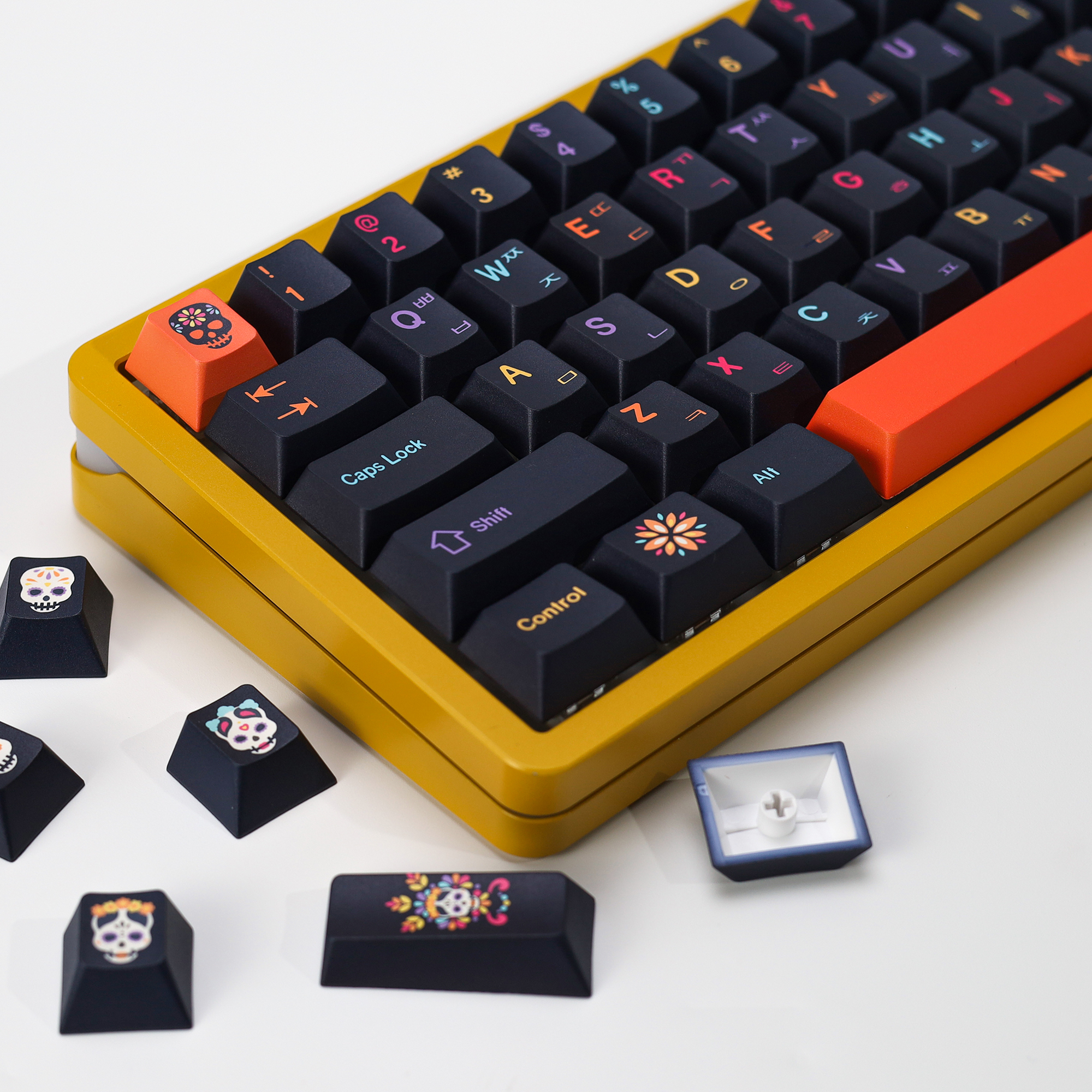 KBDiy GMK Mictlan Cherry Profi - Gaming Keyboard Number Pad avaliação e preço