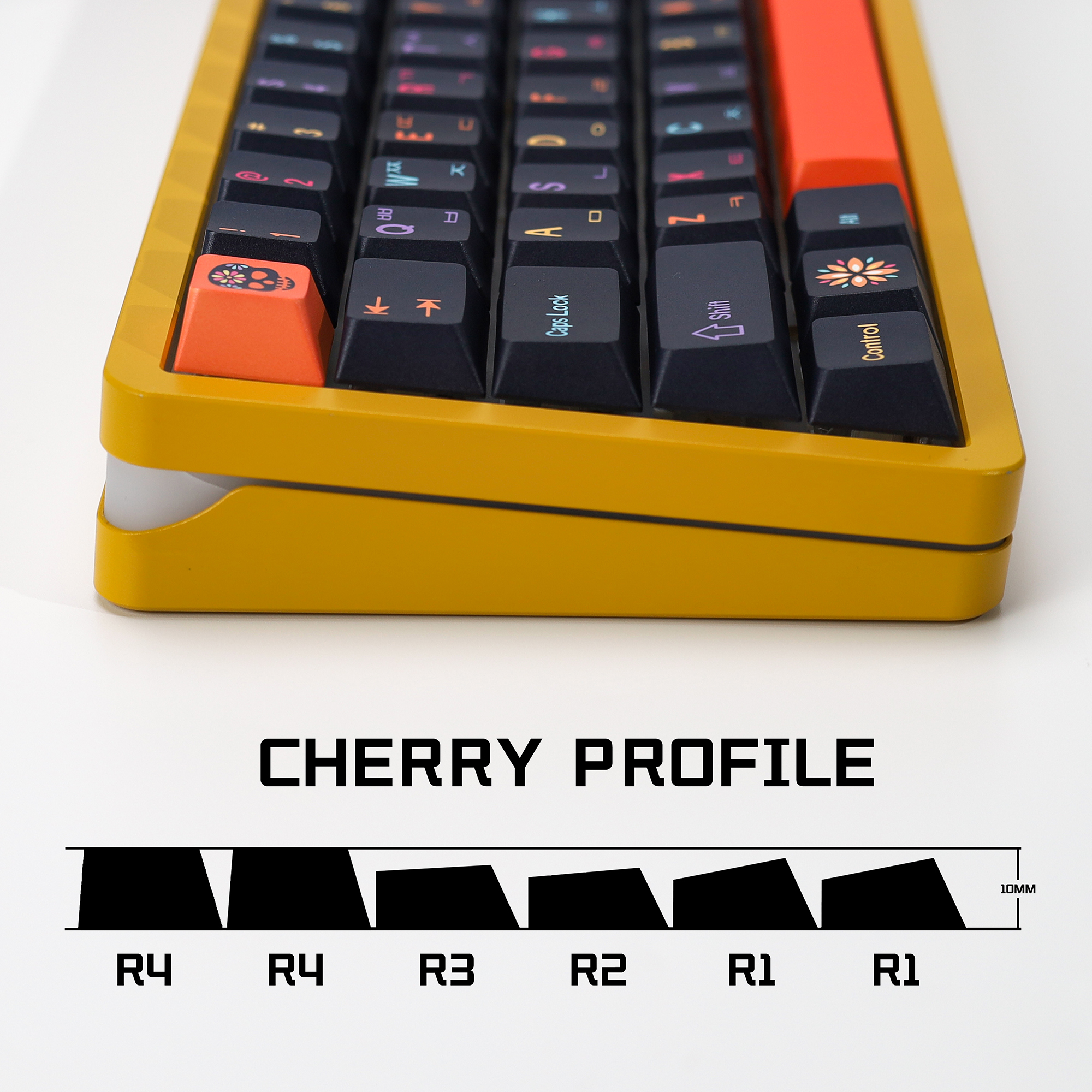 KBDiy GMK Mictlan Cherry Profi - Gaming Keyboard Number Pad avaliação e preço