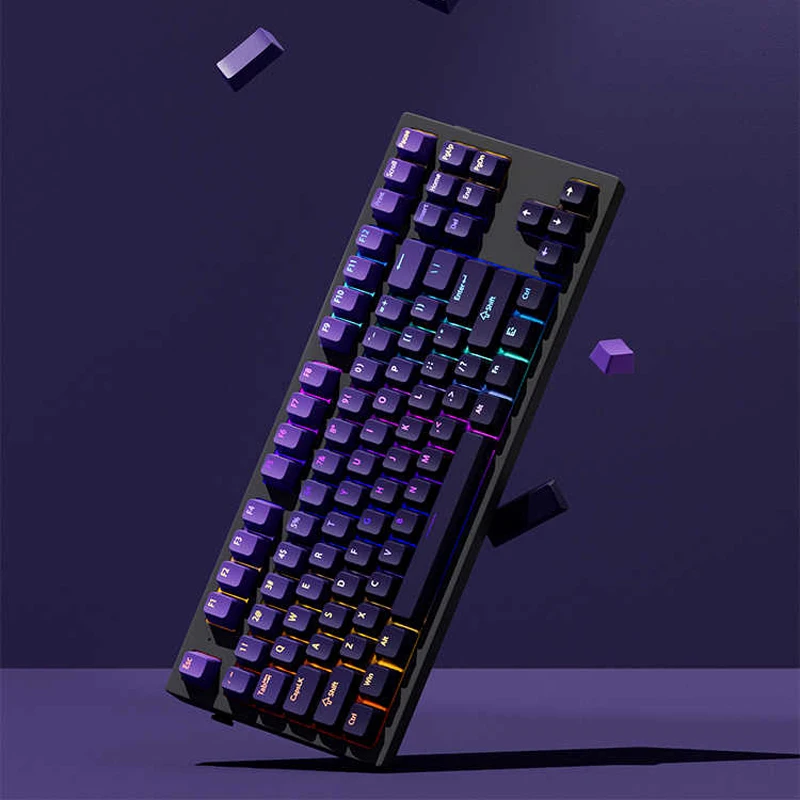 Custom Gradient Violet OEM Pro - Gaming Keyboard Top avaliação e preço
