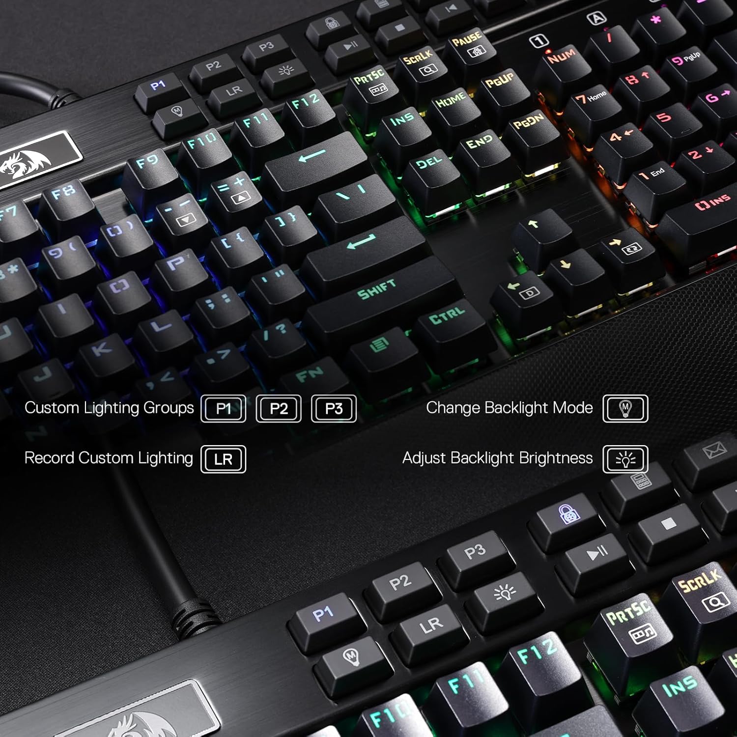 Redragon K550 RGB Gaming 104 K - Gaming Keyboard Budget avaliação e preço