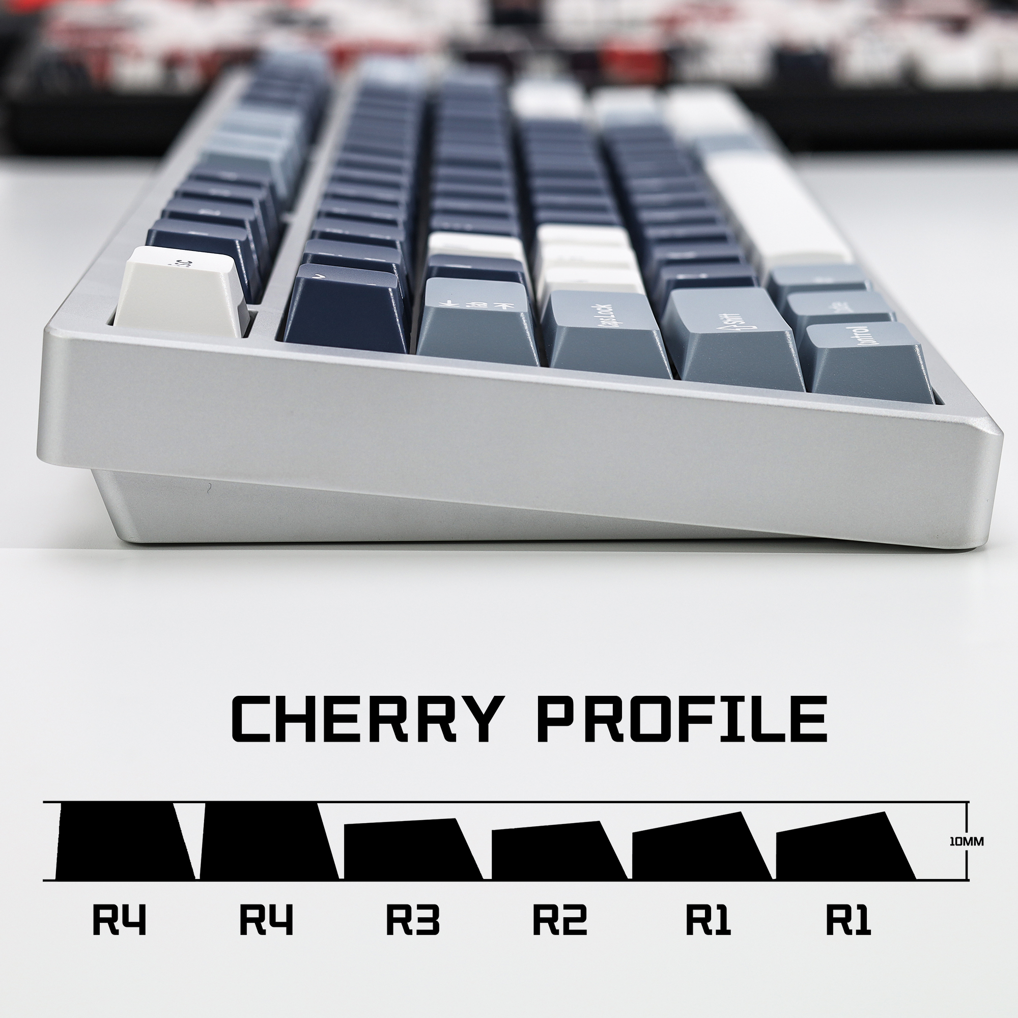 KBDiy Fishing Keycaps ISO PBT  - Gaming Keyboard Number Pad avaliação e preço