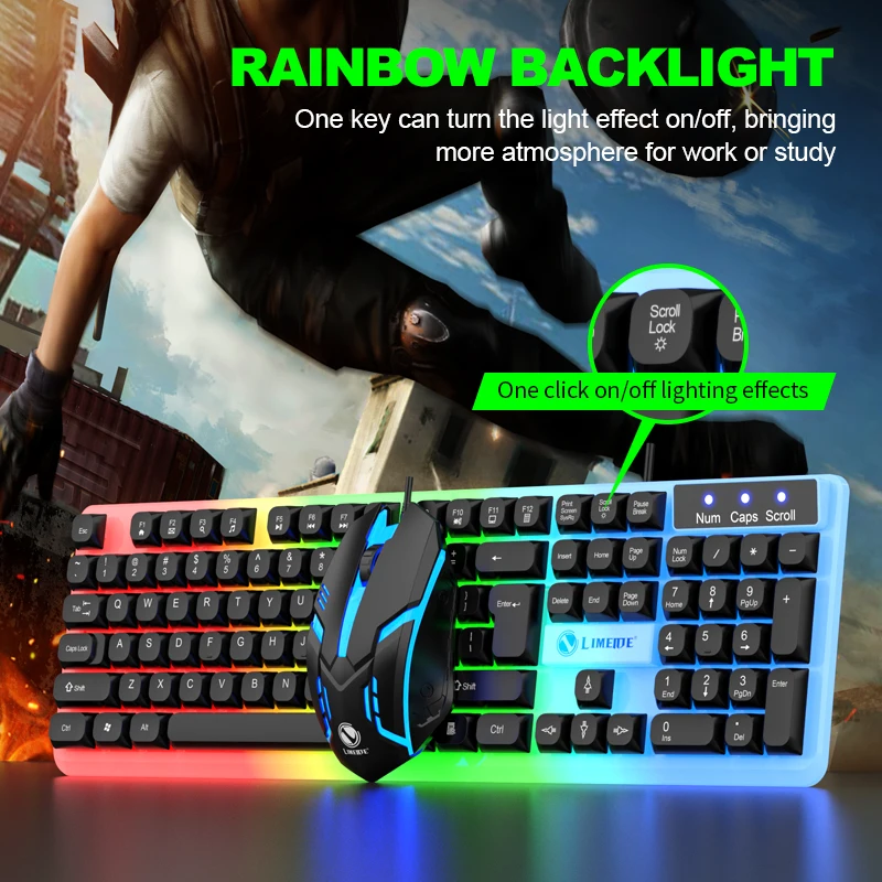 NG GTX350 Gaming Keyboard Mous - Gaming Keyboard Budget avaliação e preço