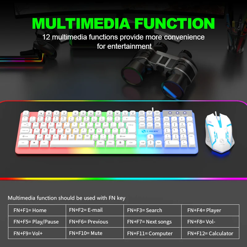 NG GTX350 Gaming Keyboard Mous - Gaming Keyboard Budget avaliação e preço
