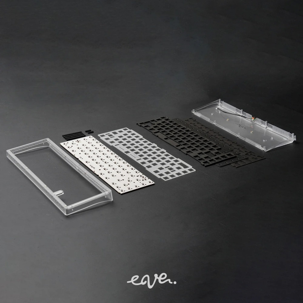 Swagkeys EAVE65 Mechanical Key - Keyboard Gaming Transparent avaliação e preço