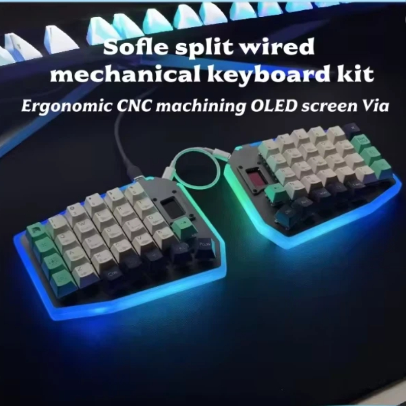 Split Custom Mechanical Keyboa - Gaming Keyboard Not Typing avaliação e preço