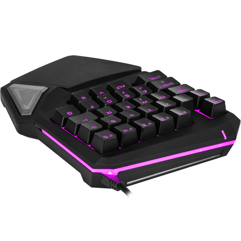 T9 pro Left-Hand Programmable  - Gaming Keyboard Budget avaliação e preço