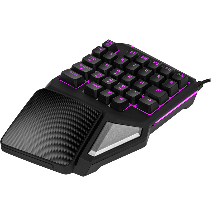 T9 pro Left-Hand Programmable  - Gaming Keyboard Budget avaliação e preço
