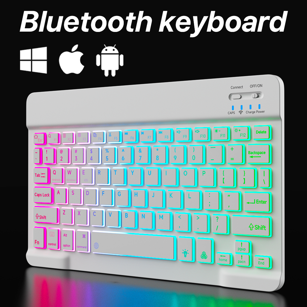 Backlit Backlight Bluetooth Ke - Gaming Keyboard Mechanical Wireless avaliação e preço
