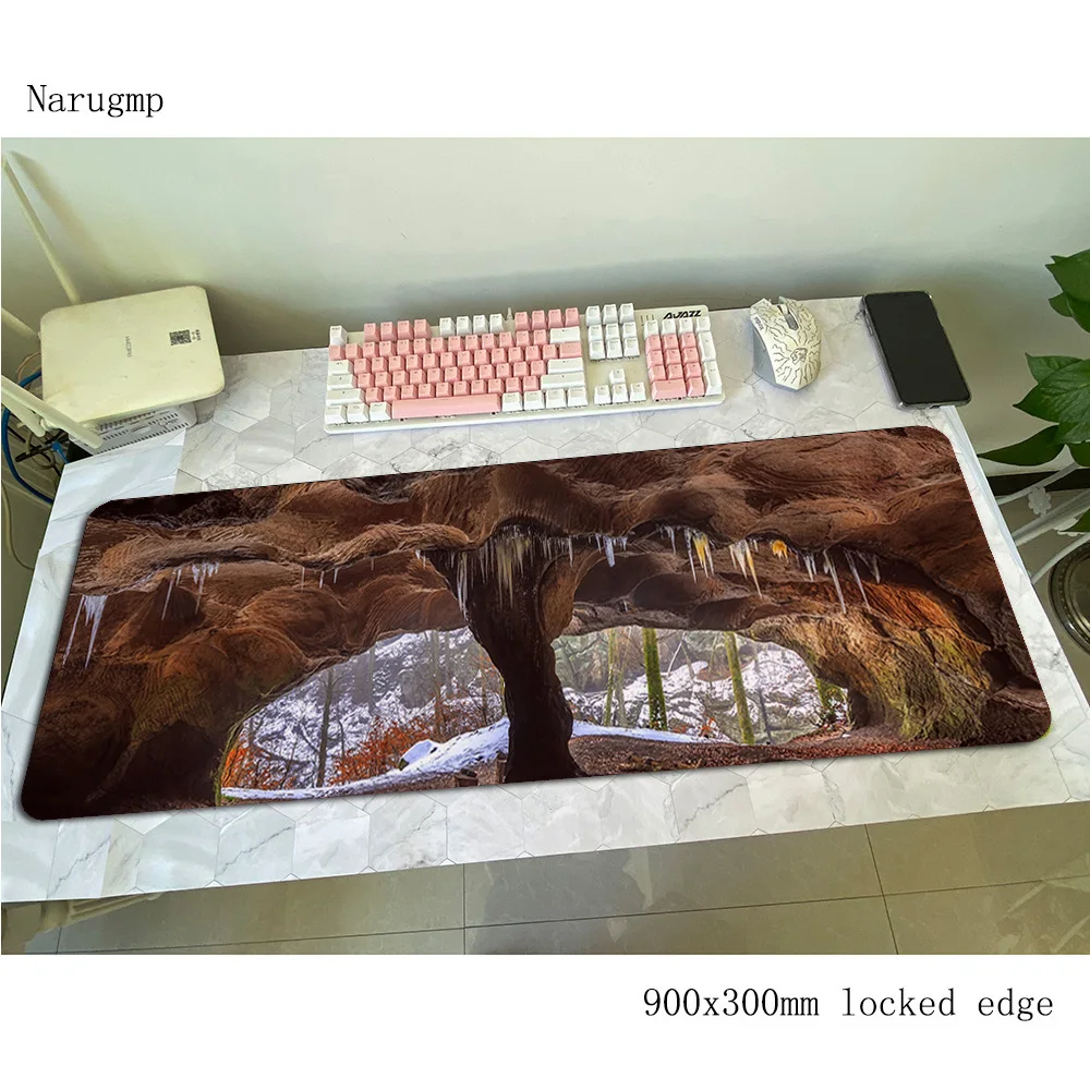 Caves mouse pad 90x30cm mousep - Gaming Keyboard Best avaliação e preço