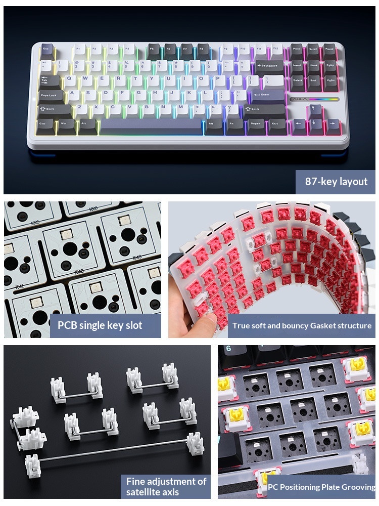 Aula F87 Pro Tri Mode Wireless - Gaming Keyboard Not Typing avaliação e preço