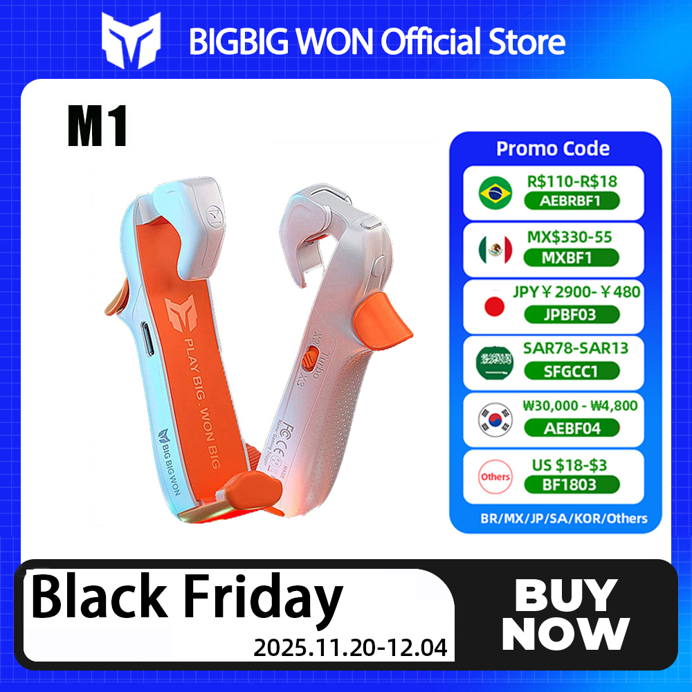 BIGBIG WON M1 Mobile Shooting  - Gaming Keyboard Mobile avaliação e preço