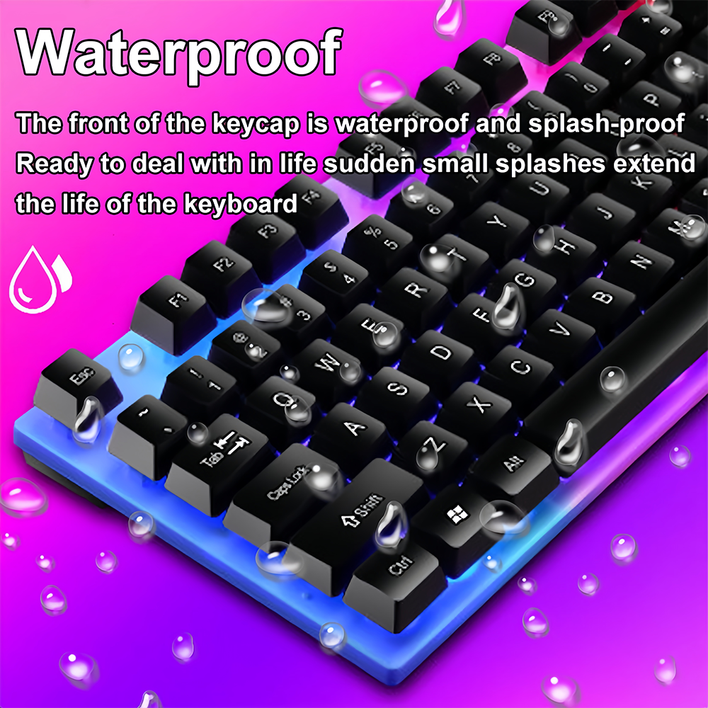 KEBIDUMEI USB Wired Keyboard R - Gaming Keyboard Budget avaliação e preço